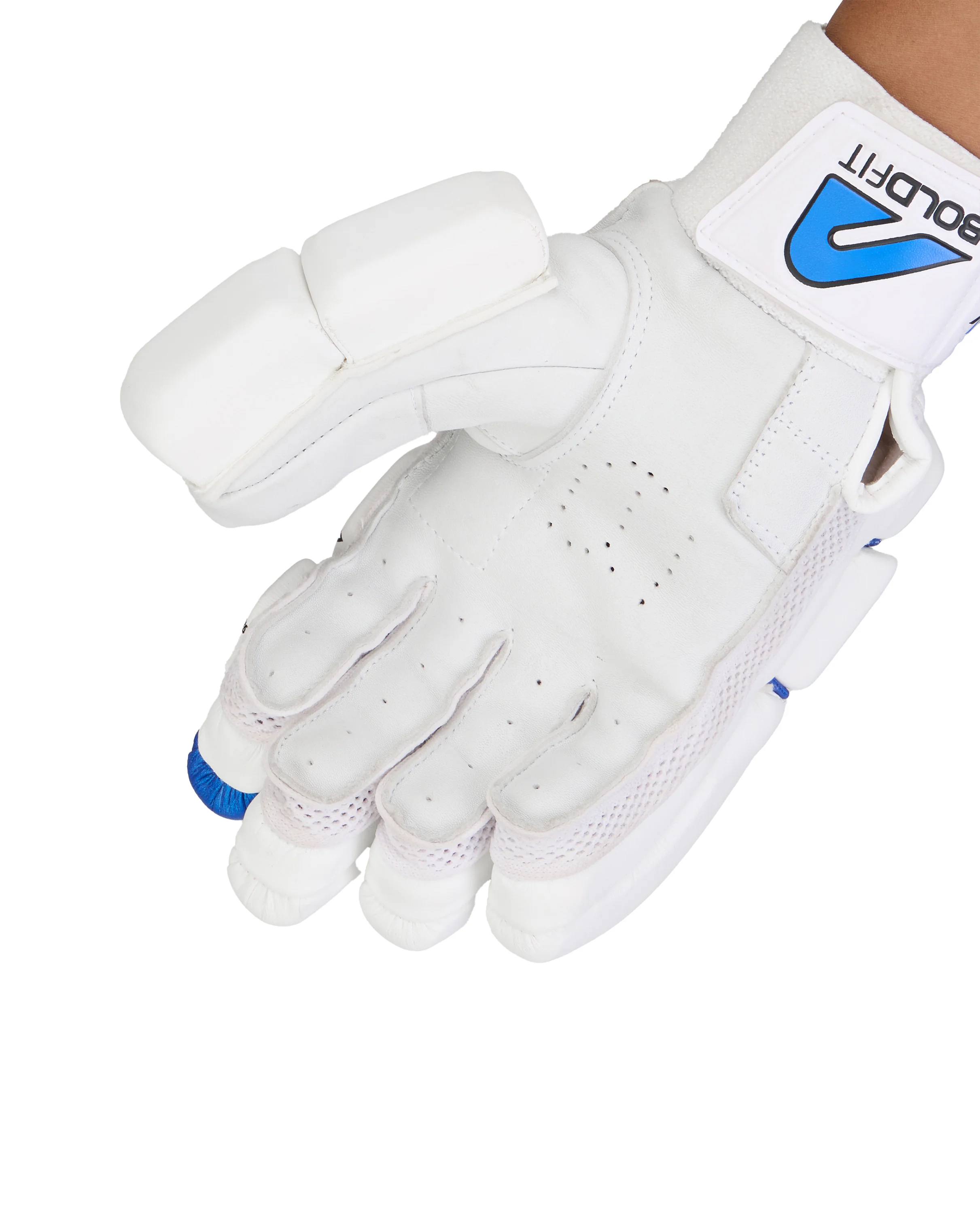 Bold Force Blue Batting gloves - Image 8