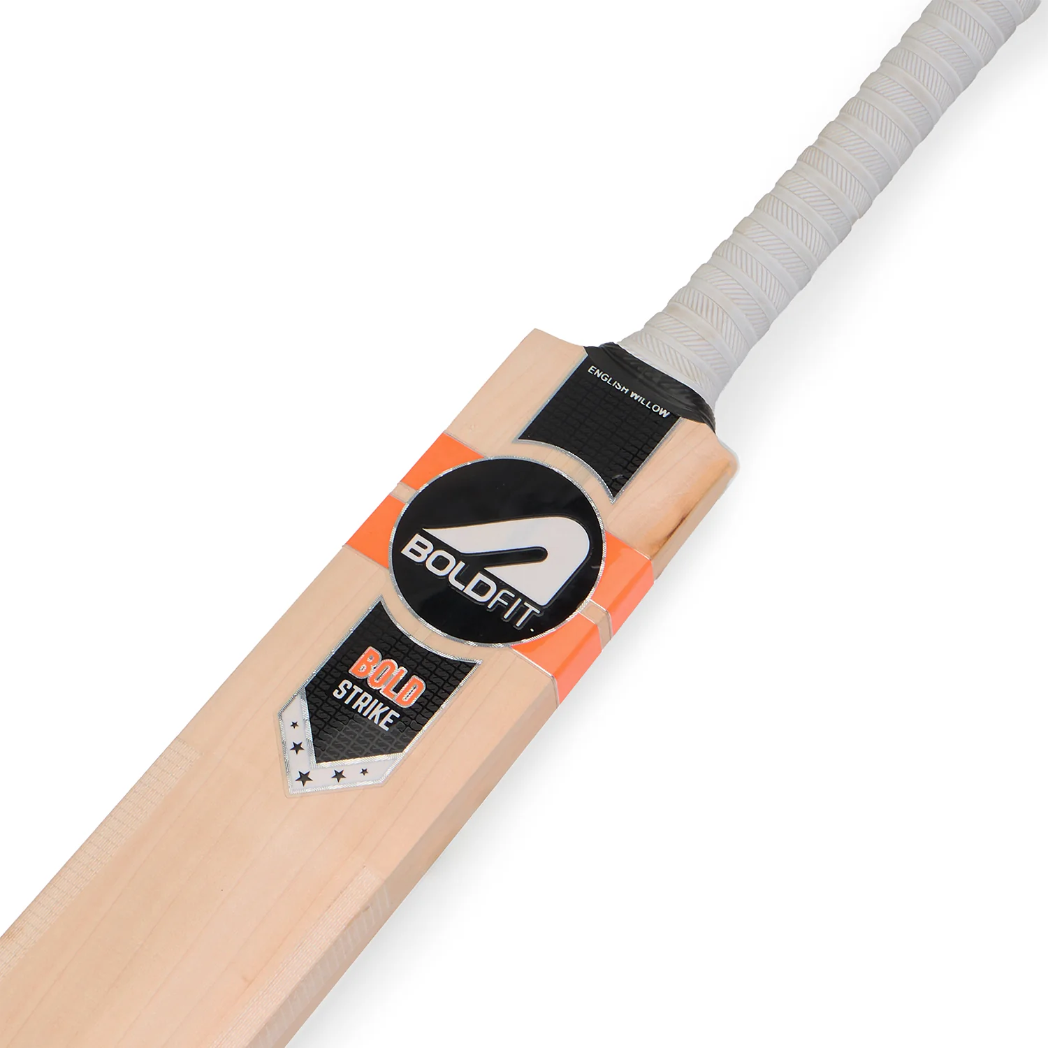 Bold Strike Orange English Willow Cricket Bat - Image 7