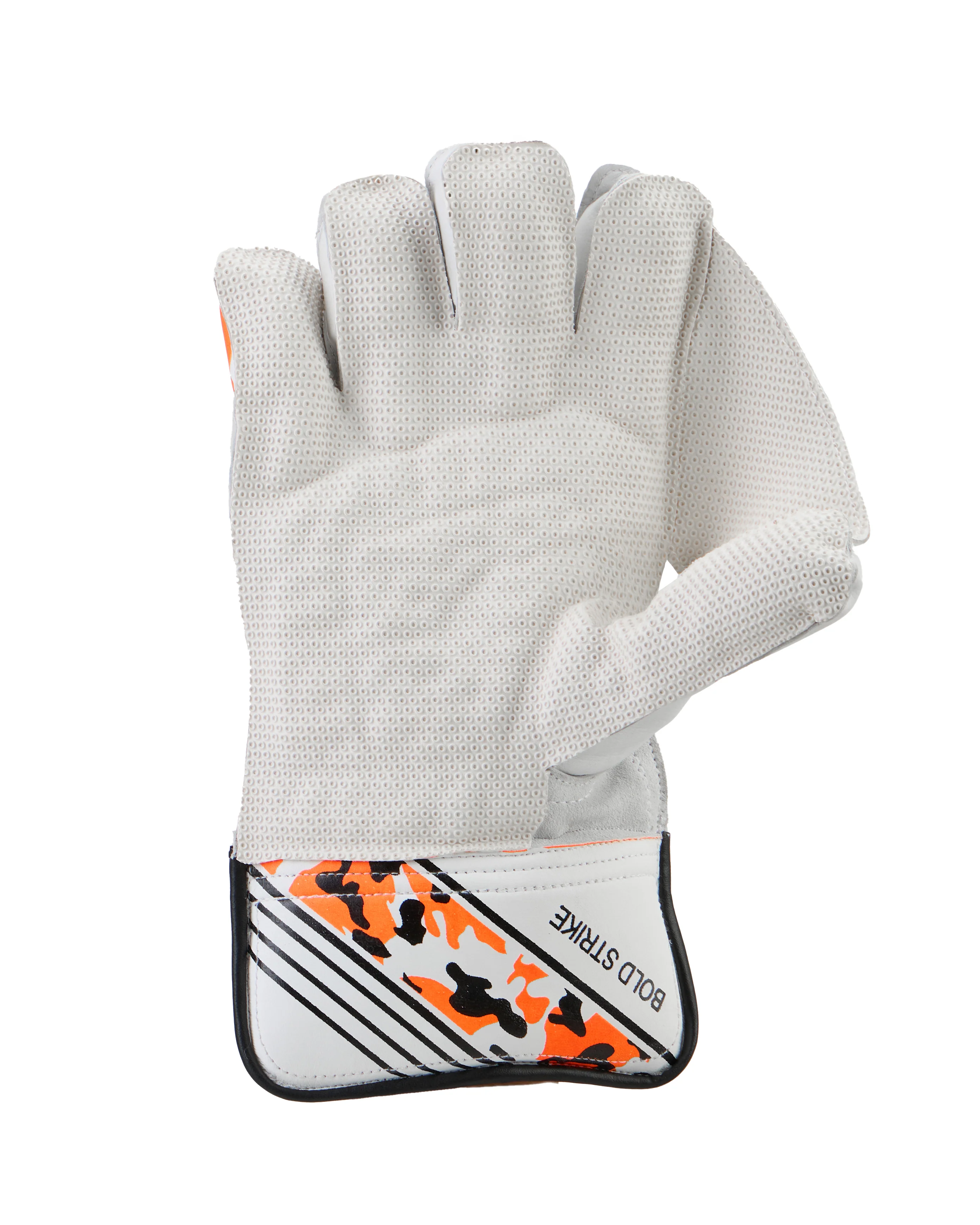 Bold Strike Orange Wicket Keeping gloves - Image 3