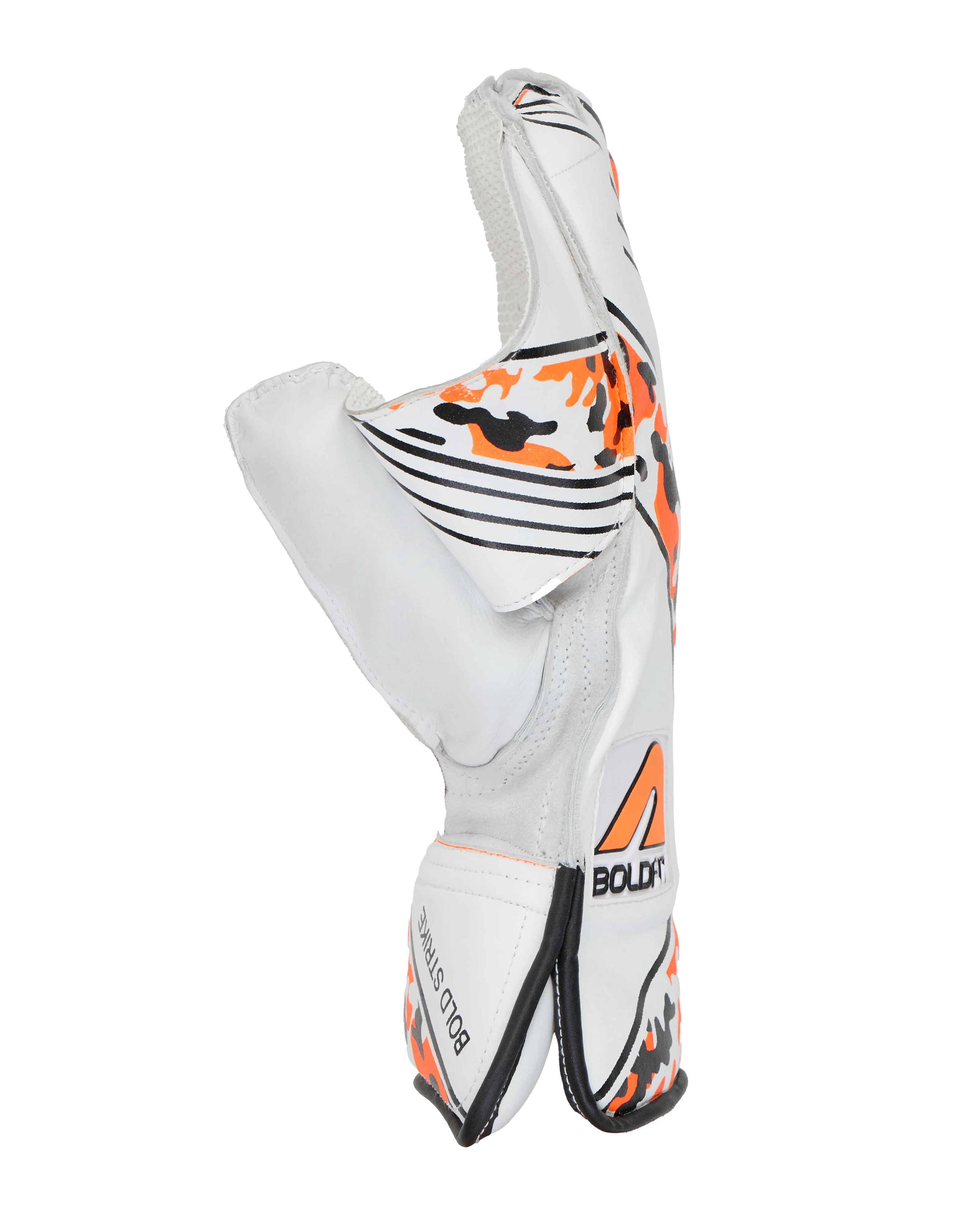 Bold Strike Orange Wicket Keeping gloves - Image 5