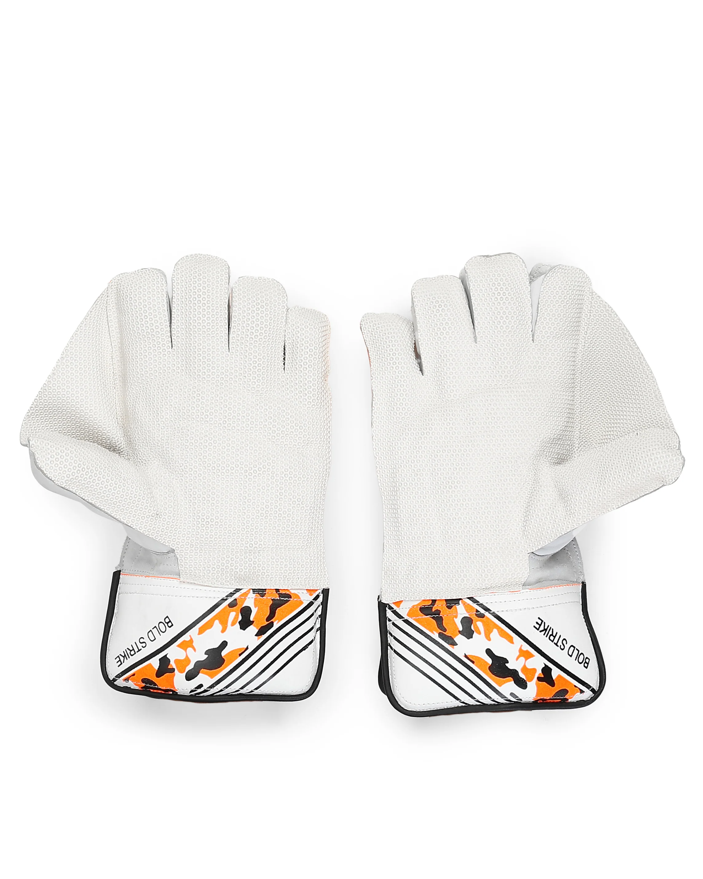 Bold Strike Orange Wicket Keeping gloves - Image 7