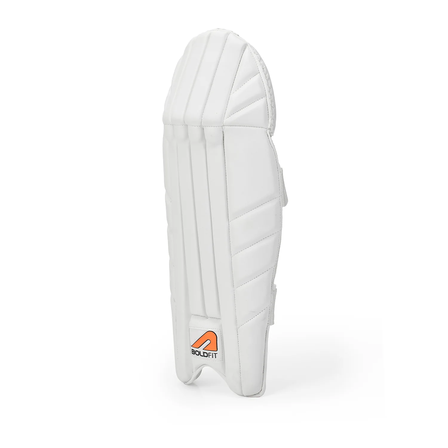 Bold Strike Orange Wicket Keeping Leg Guard - Image 3