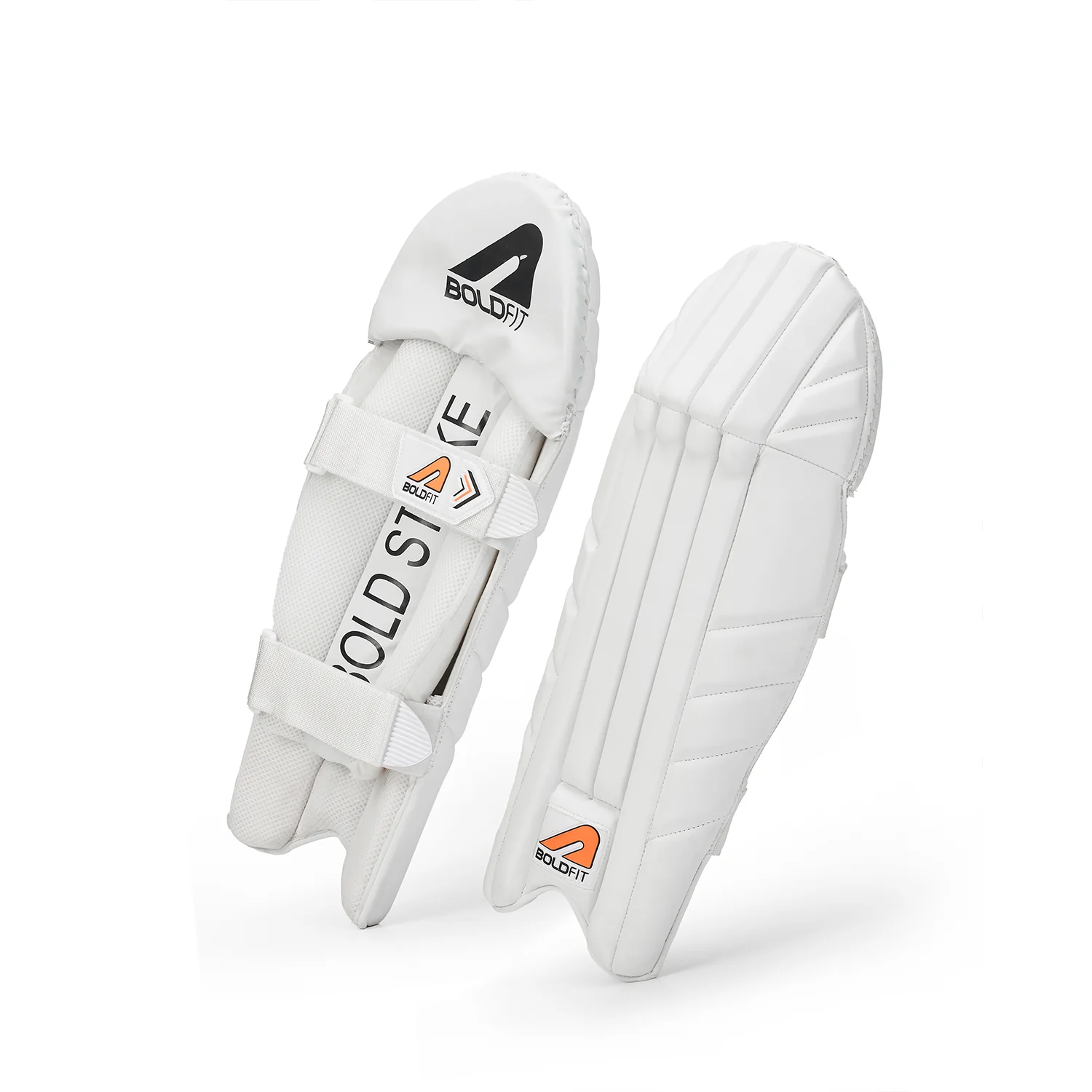 Bold Strike Orange Wicket Keeping Leg Guard - Image 7
