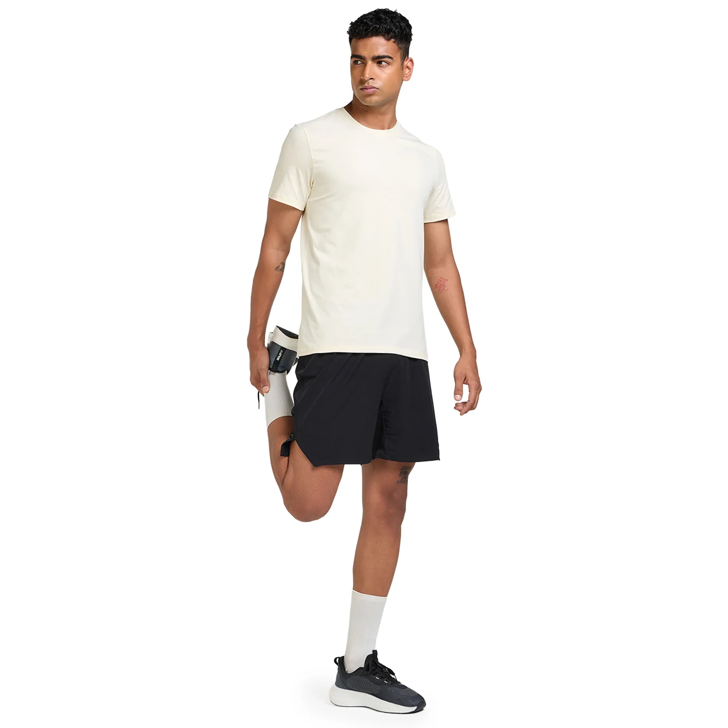 Basic Essential Mens T-Shirt - White - Image 6