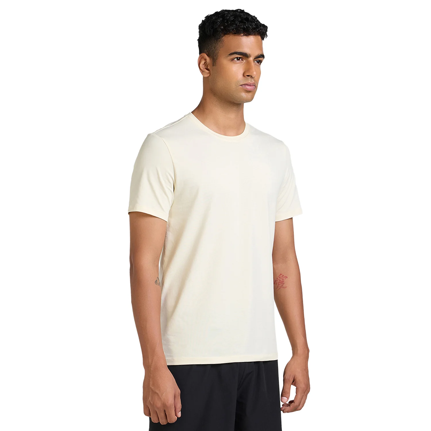 Basic Essential Mens T-Shirt - White - Image 7