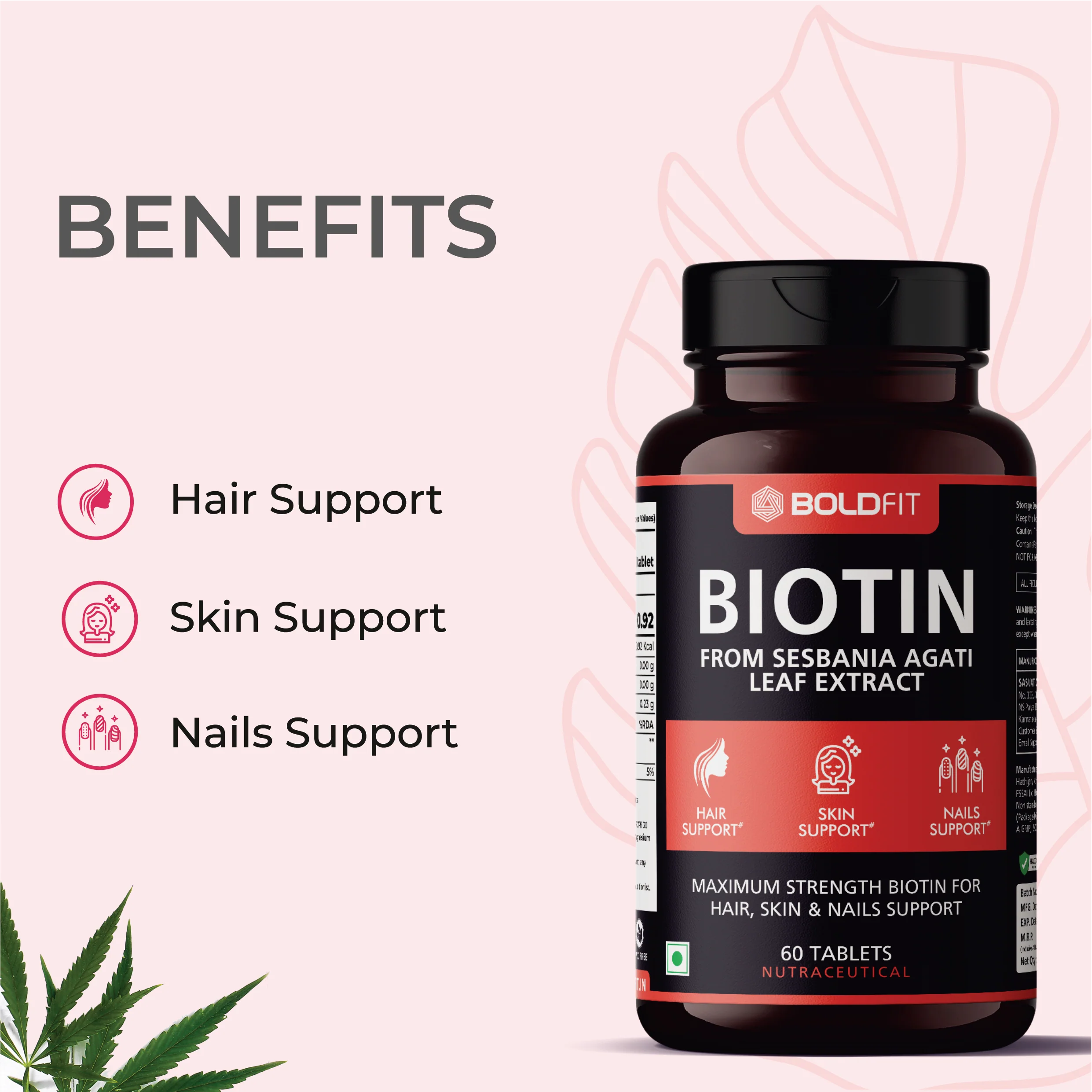 Biotin 10000mcg Tablets - Image 3