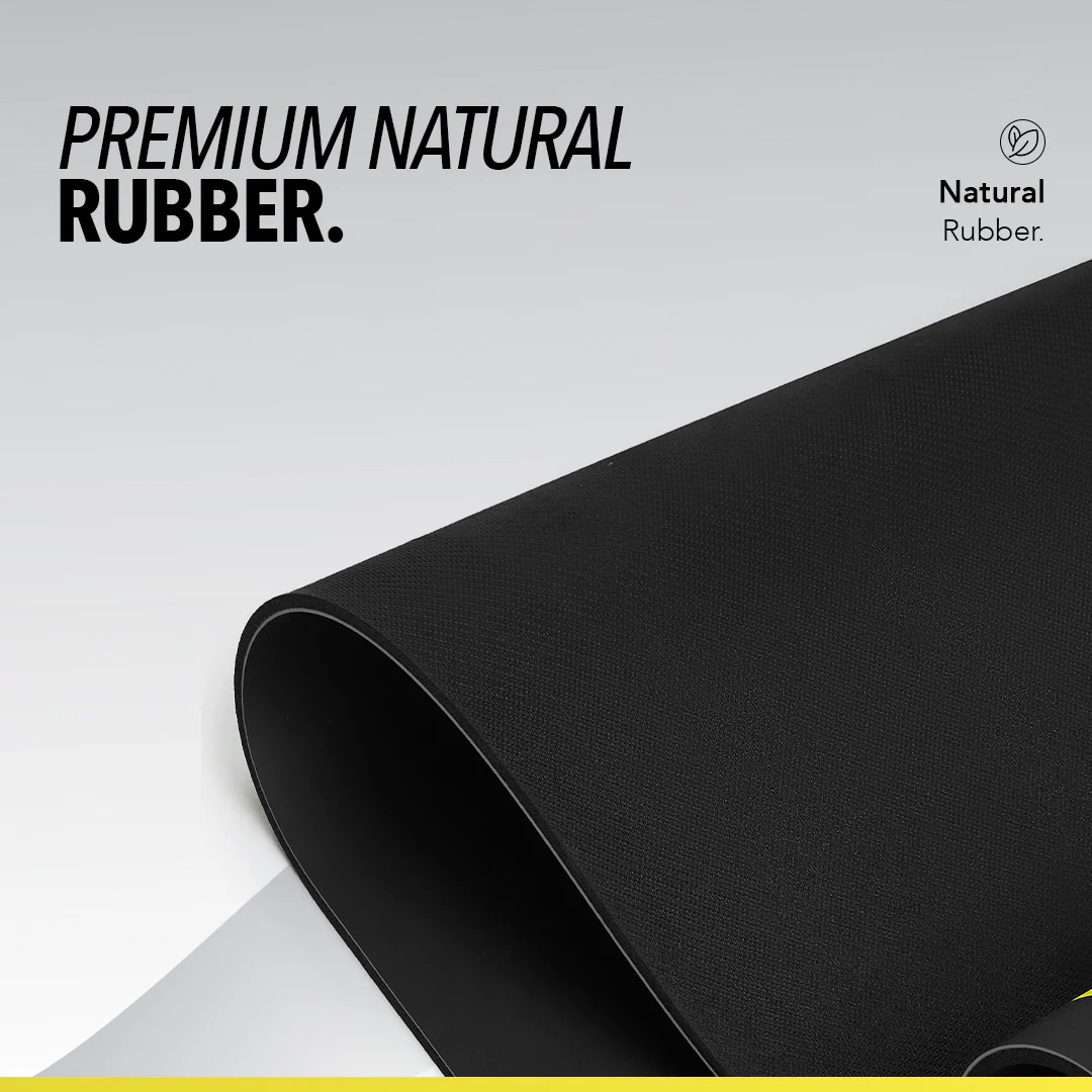 Butterfly 5mm Yoga Mat - Black - Image 10