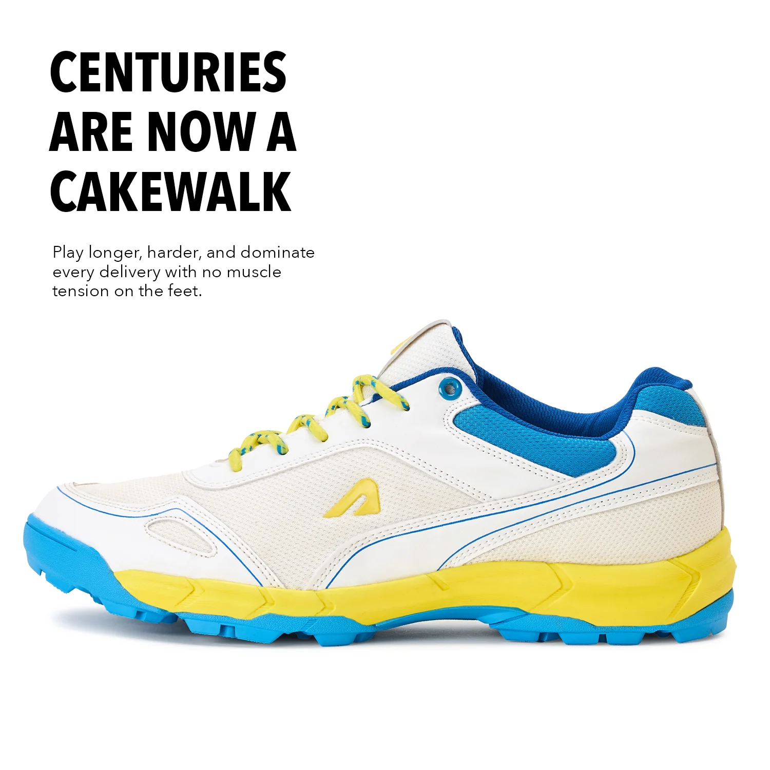 TurfPro Cricket Shoes - Neon-Green - Image 8