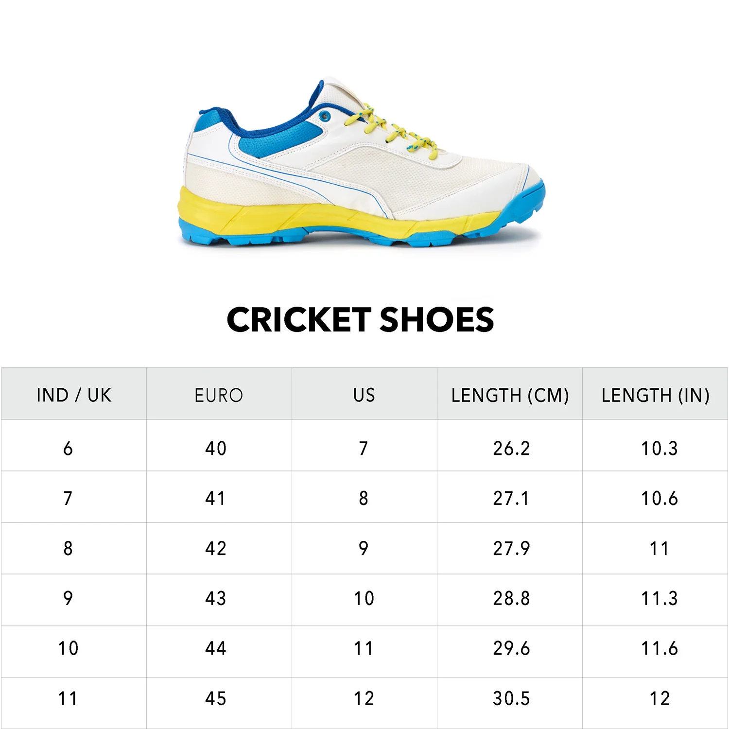 TurfPro Cricket Shoes - Neon-Green - Image 9