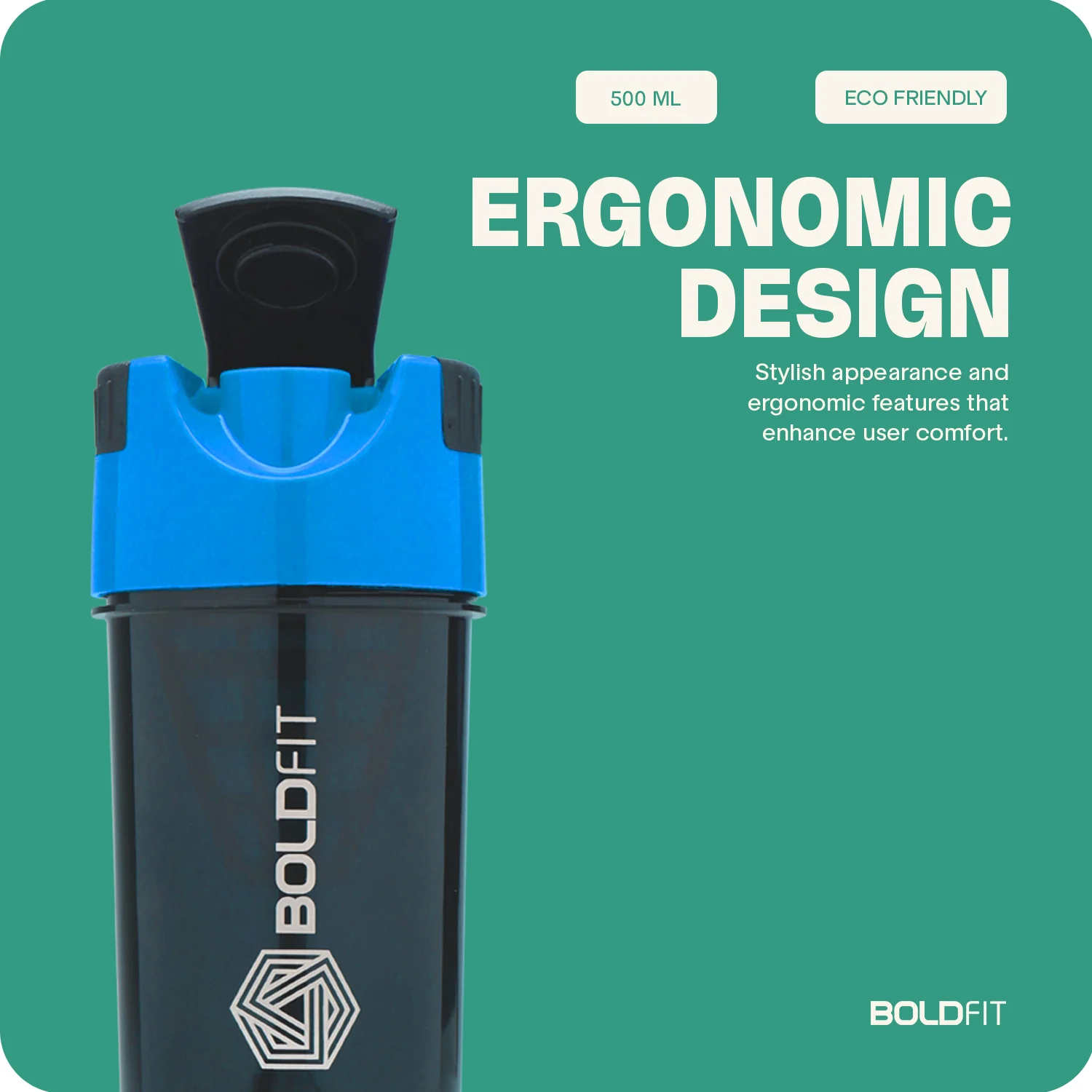 Cyclone Shaker 500ml - Blue - Image 2