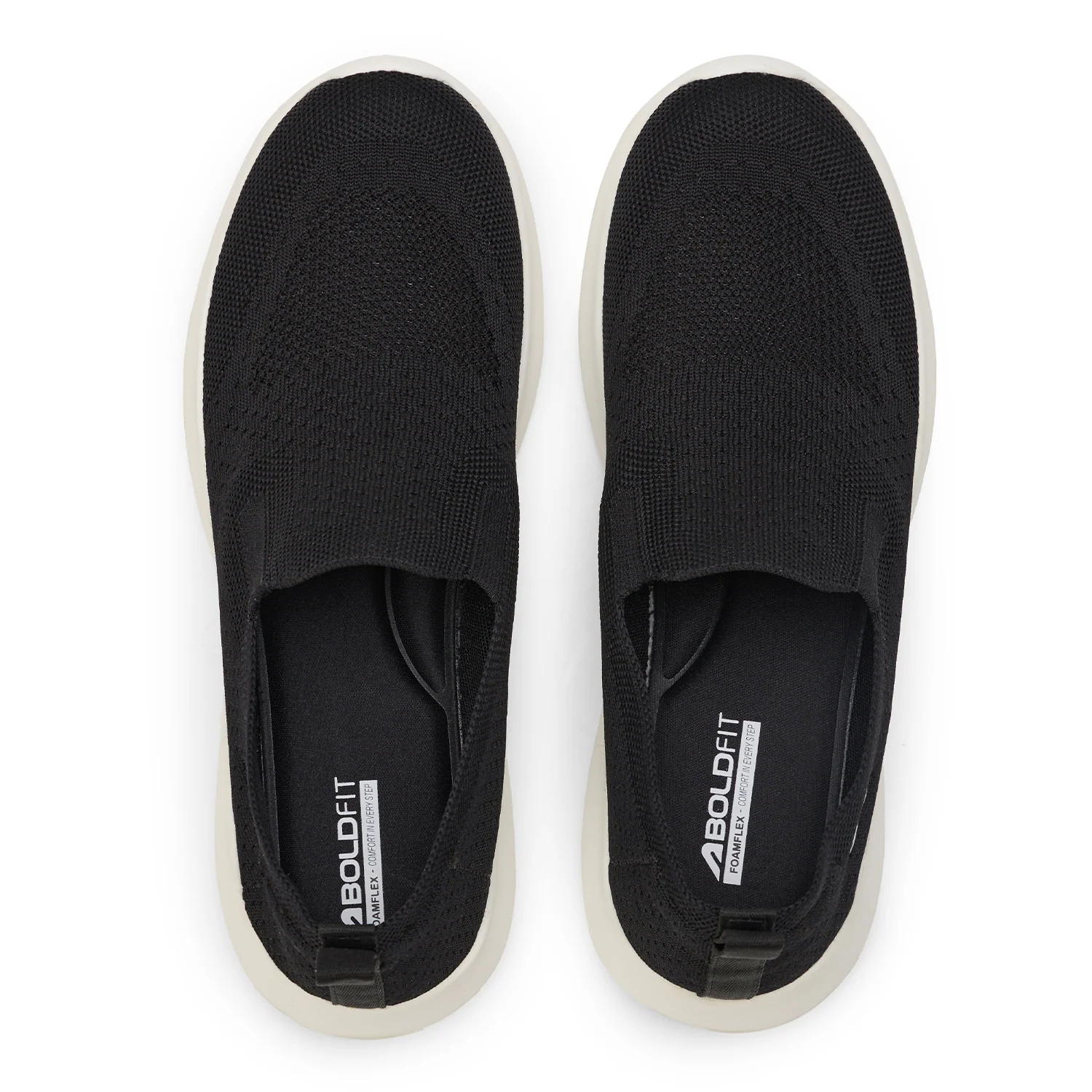 Women Glidex Stretch Knit Upper - Black - Image 5