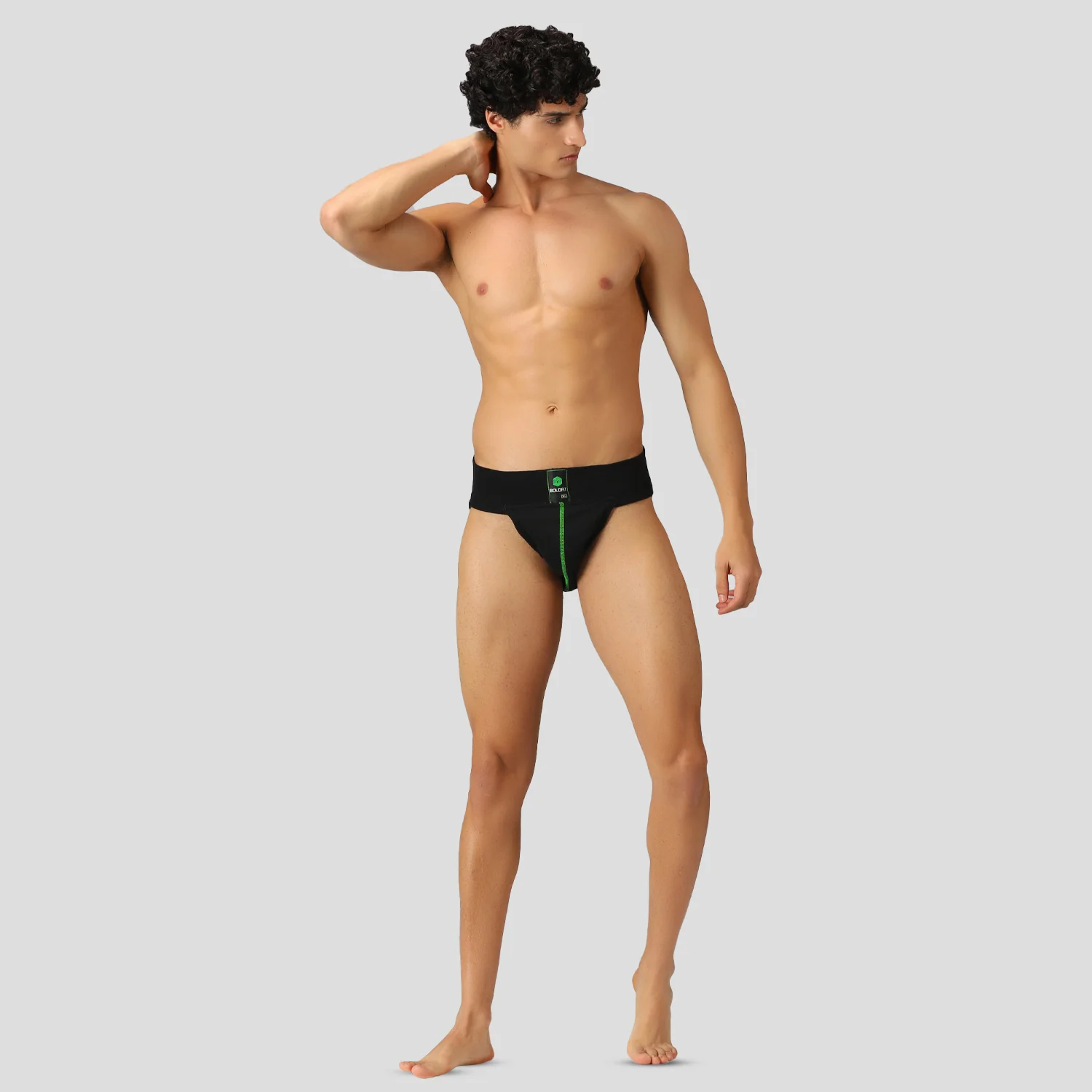 Men Gym Supporter - Green - Image 5