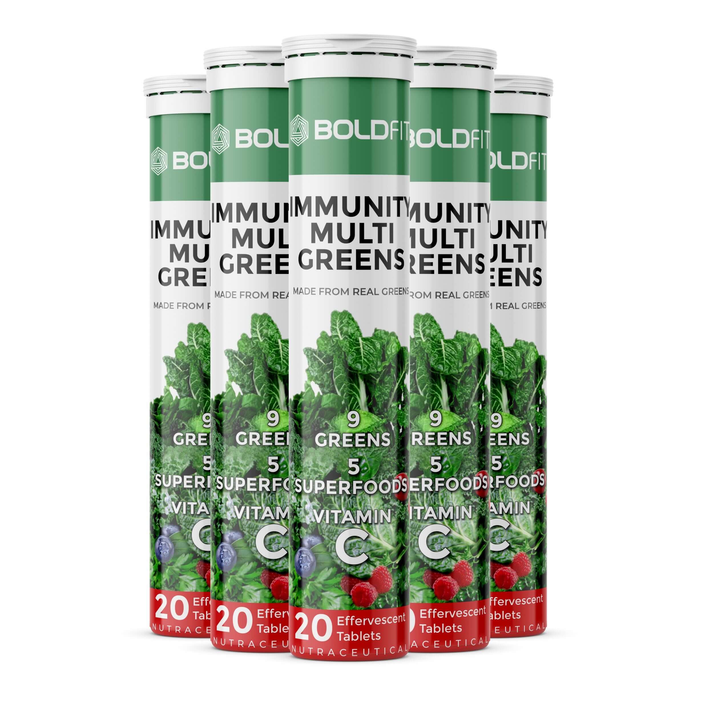 Immunity Multi Greens Effervescent Tablets - Image 5