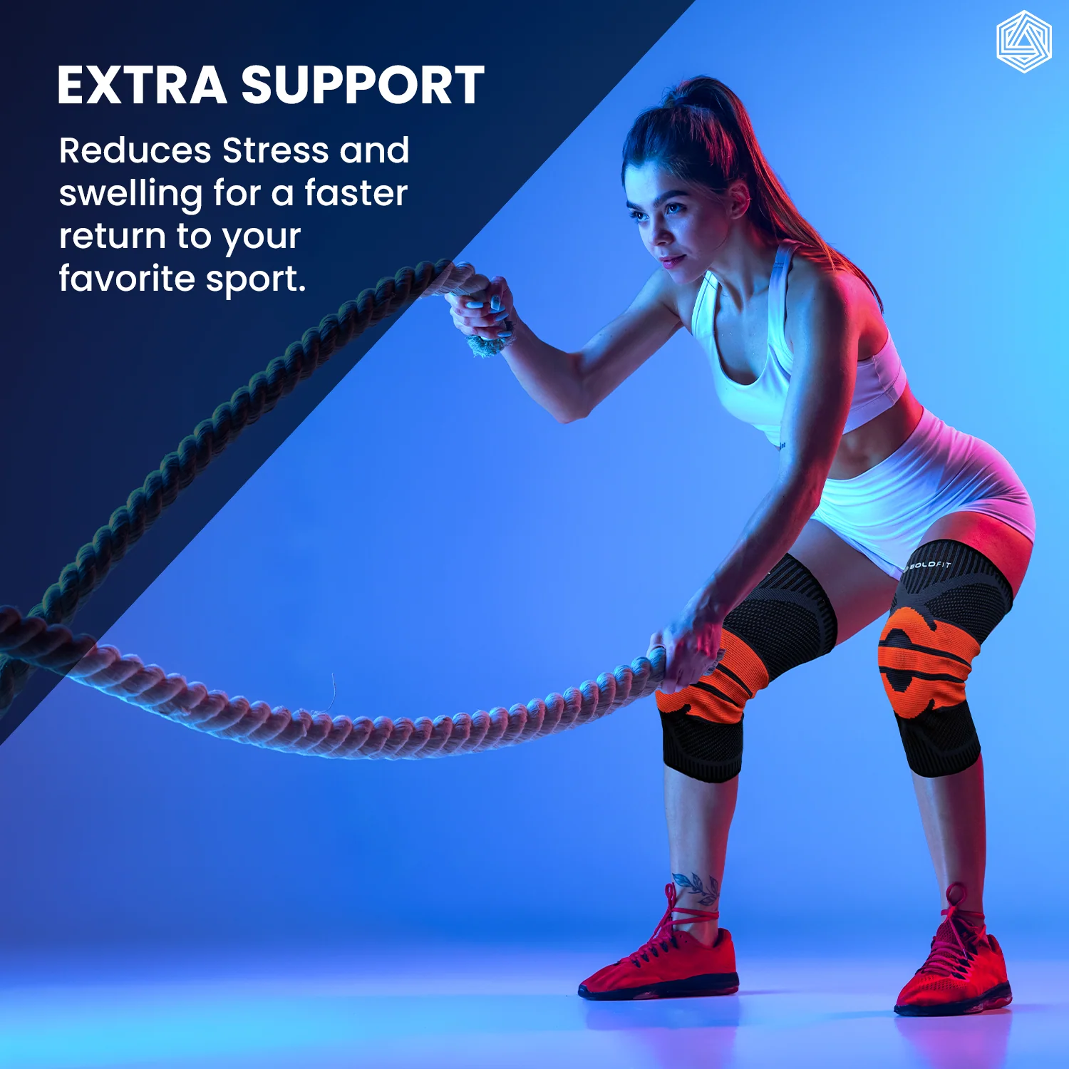 Knee Support Braces - Pair of 1 - Image 7