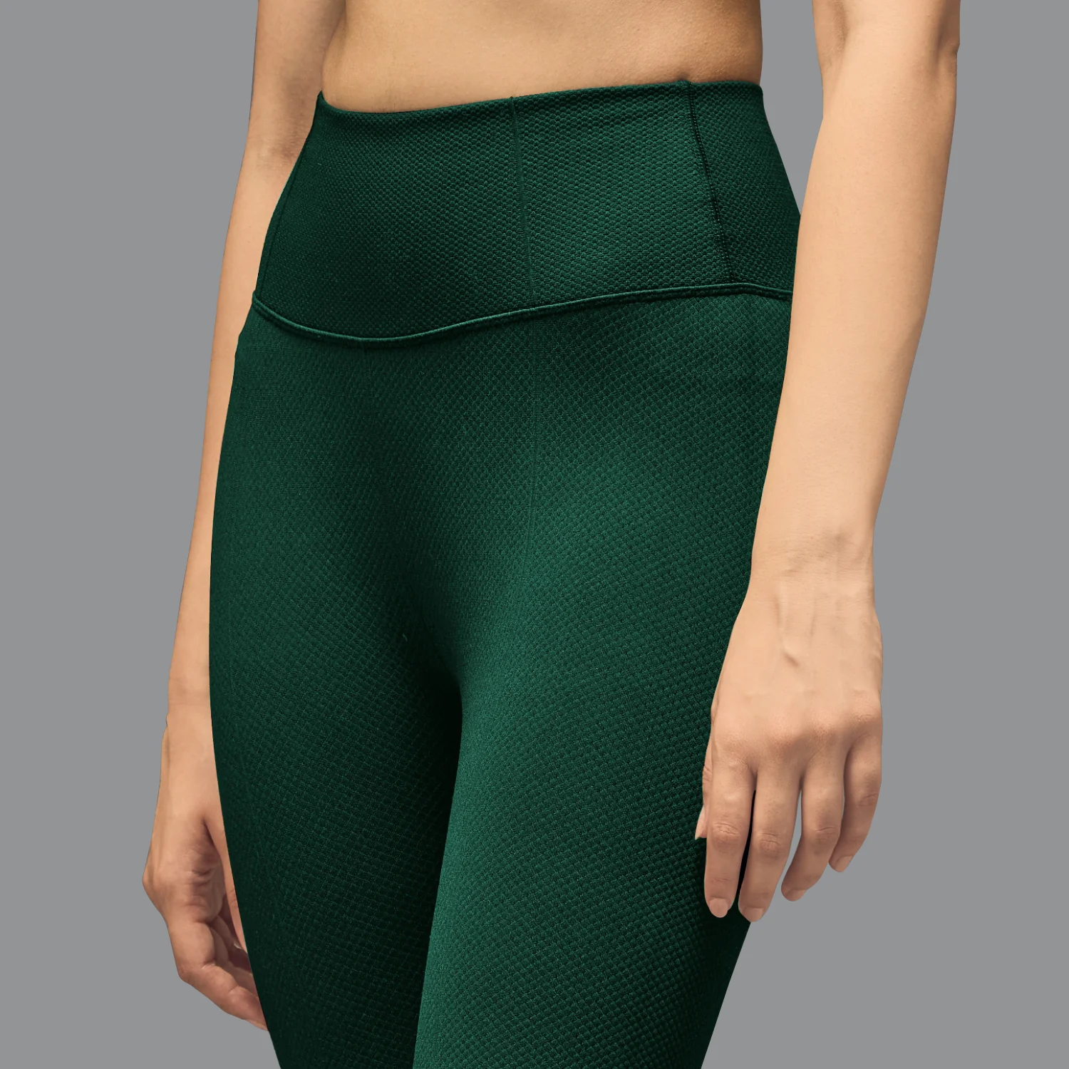 Limitless snatched high waisted diamond legging - Green - Image 3