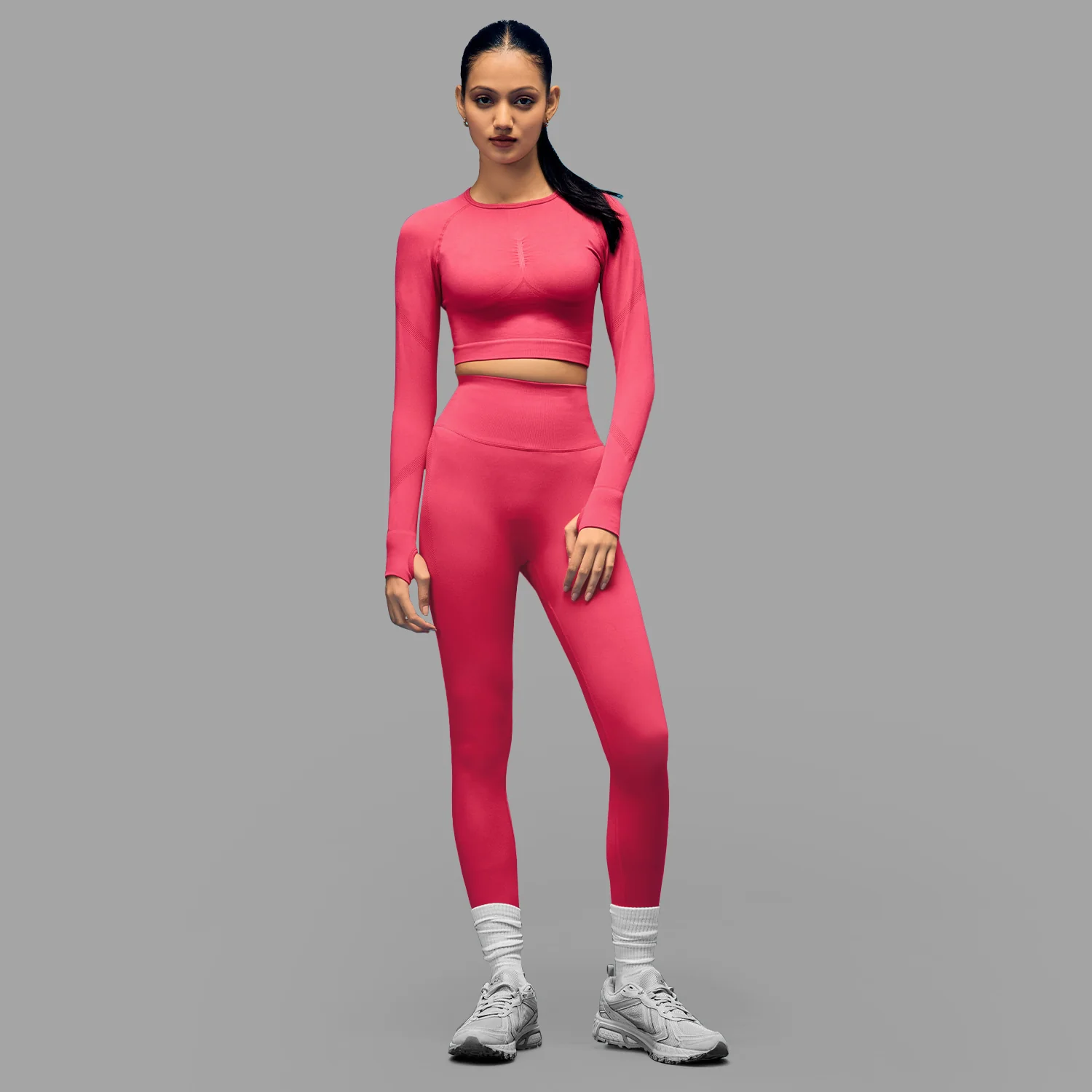 Limitless Snatched Ruched back Legging- Pink - Image 3