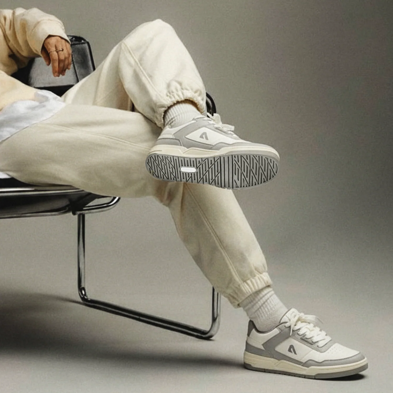 DRIPBLOC STONE GREY MEN'S SNEAKER - Image 8