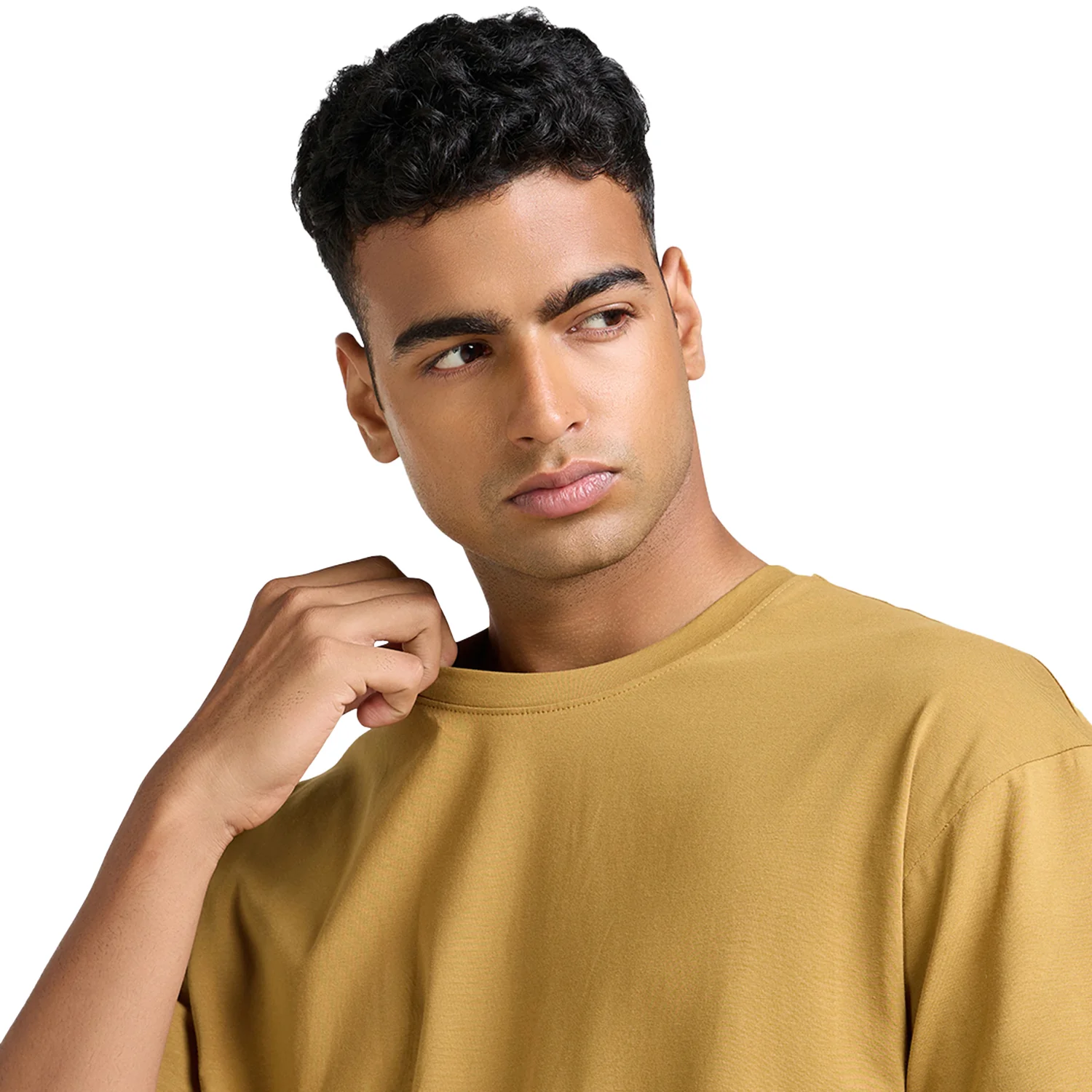 Mens Oversized T-Shirt - Brown - Image 3