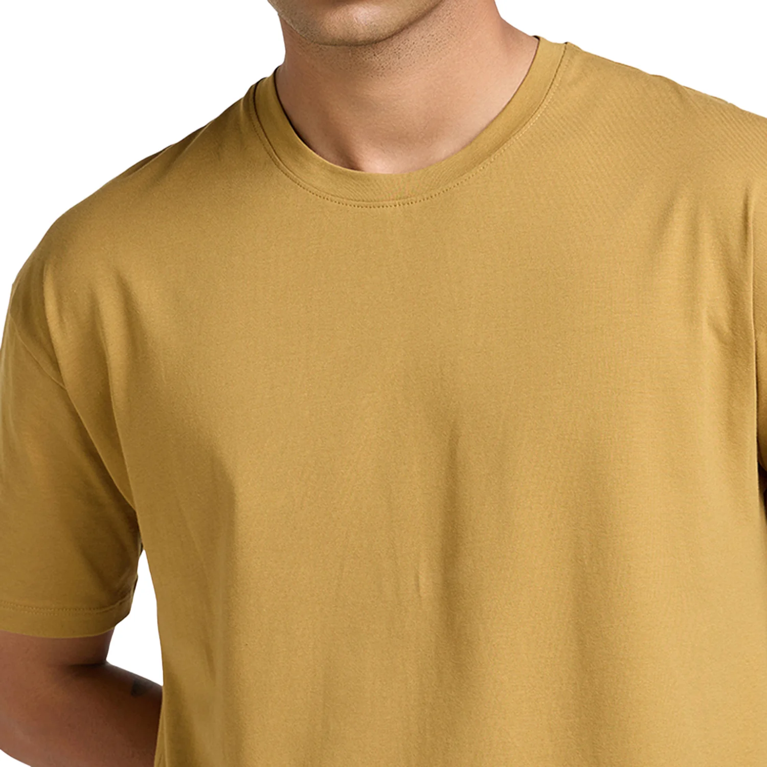 Mens Oversized T-Shirt - Brown - Image 4