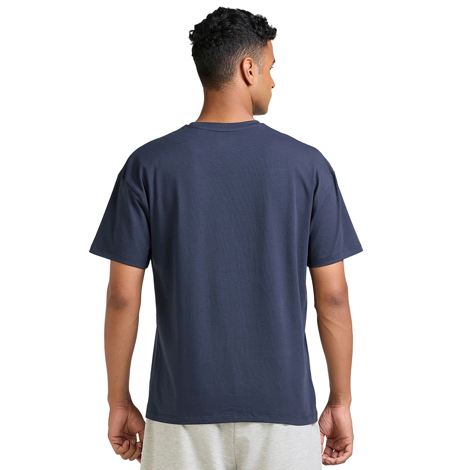 Mens Oversized T-Shirt - Navy - Image 3