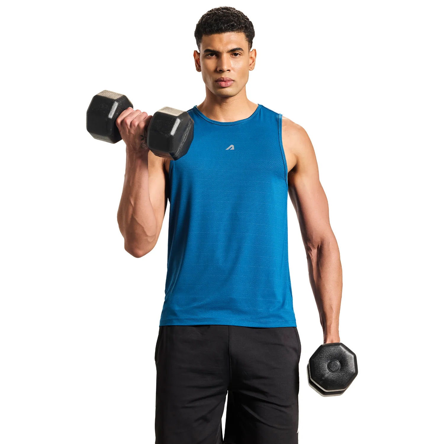 Mens Vest Combo - Blue/Black - Image 4