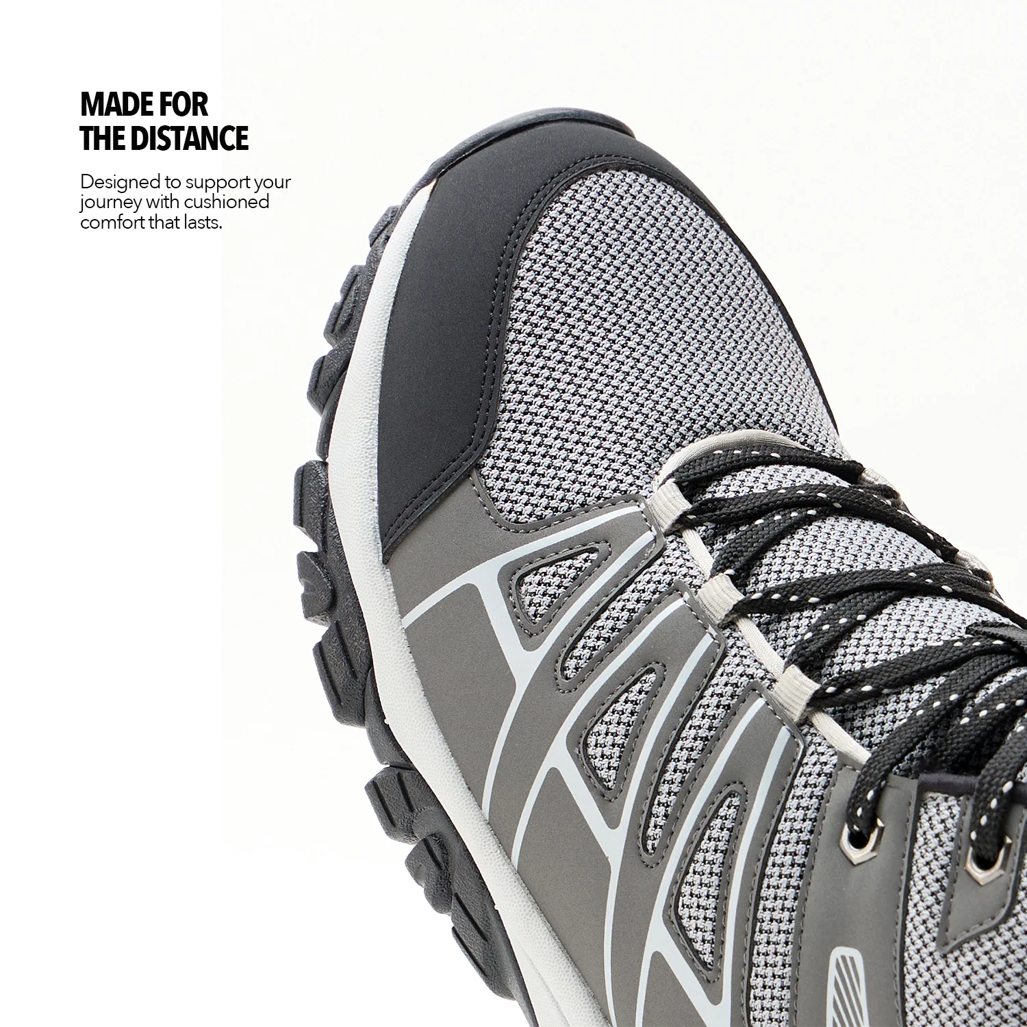 Outlander Pro Mens Trekking Shoes - Grey - Image 5