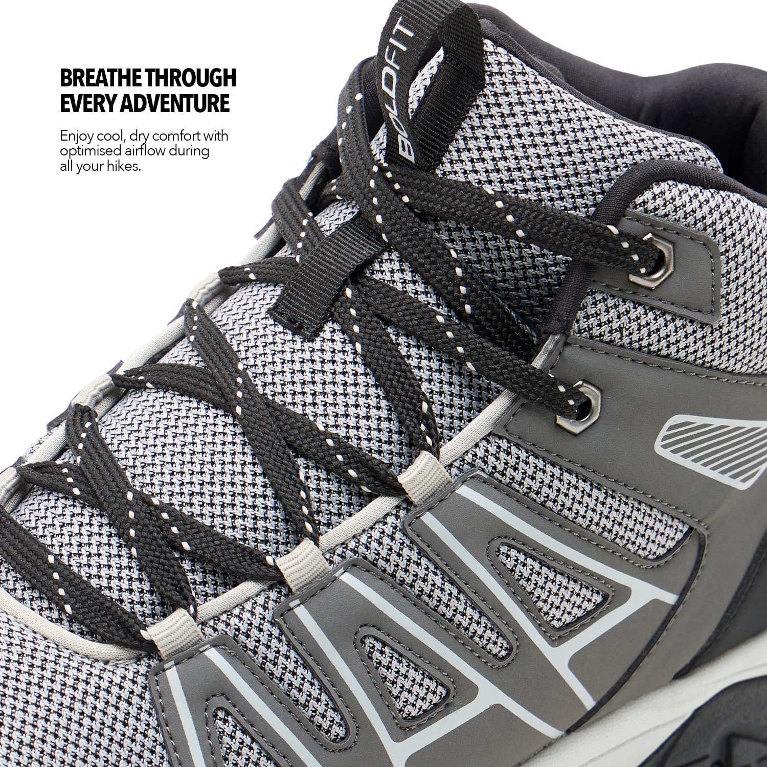 Outlander Pro Mens Trekking Shoes - Grey - Image 7