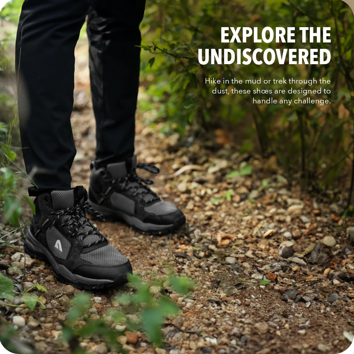Trail King Hiking Shoes - Black - Image 7