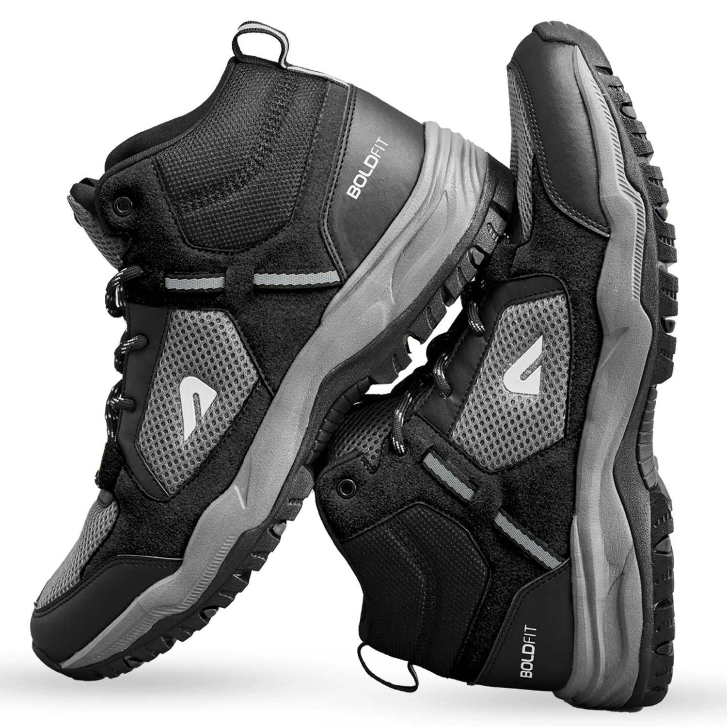 Trail King Hiking Shoes - Black - Image 9