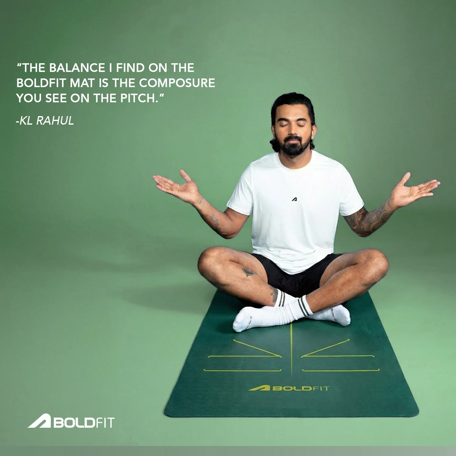 Pro Align 6 mm TPE Yoga Mat with Strap - Green - Image 5