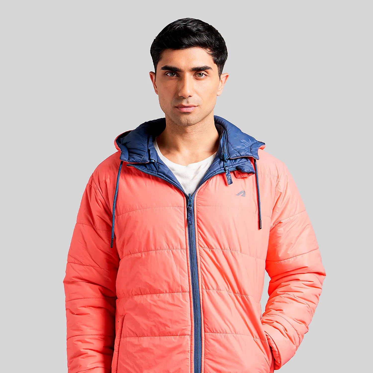 Reversible Nylon Puffer Jacket - Image 3