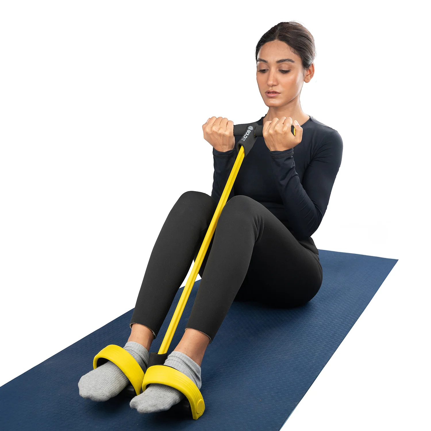 Rubber Tummy Trimmer - Yellow - Image 6
