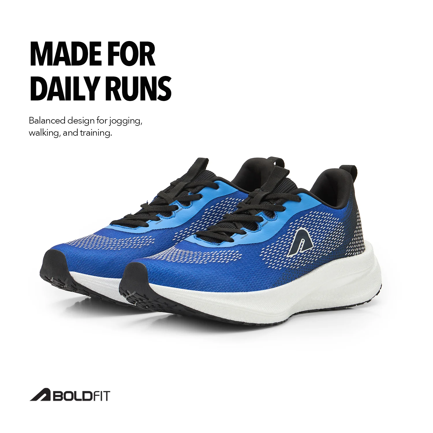 Ignitr Mens Running & Training Shoes - Blue - Image 3
