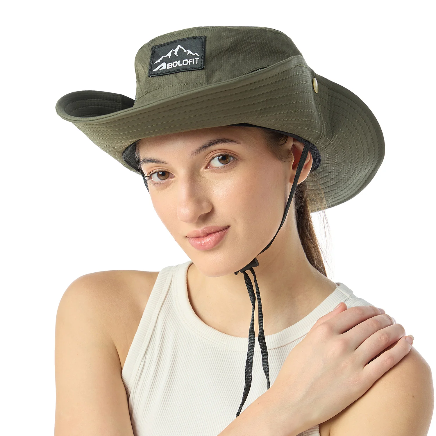 Safari Sunhat - Army Green - Image 6