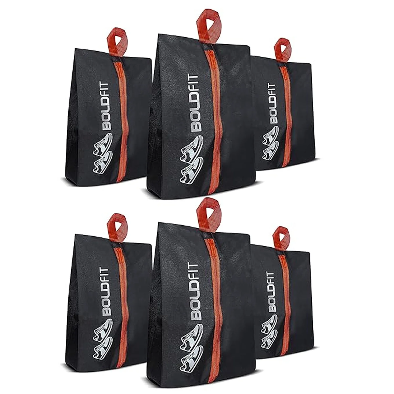 Shoe Bag with Zipper - Set of 3 - Image 4