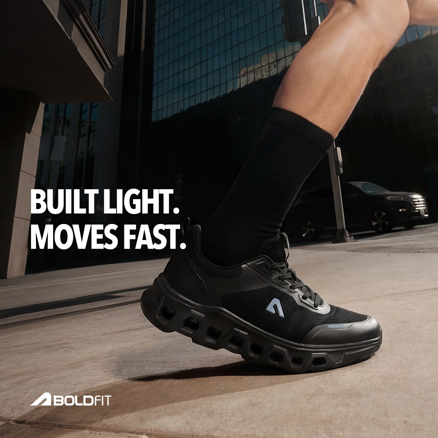 Airframe Men Shoes - Black - Image 7