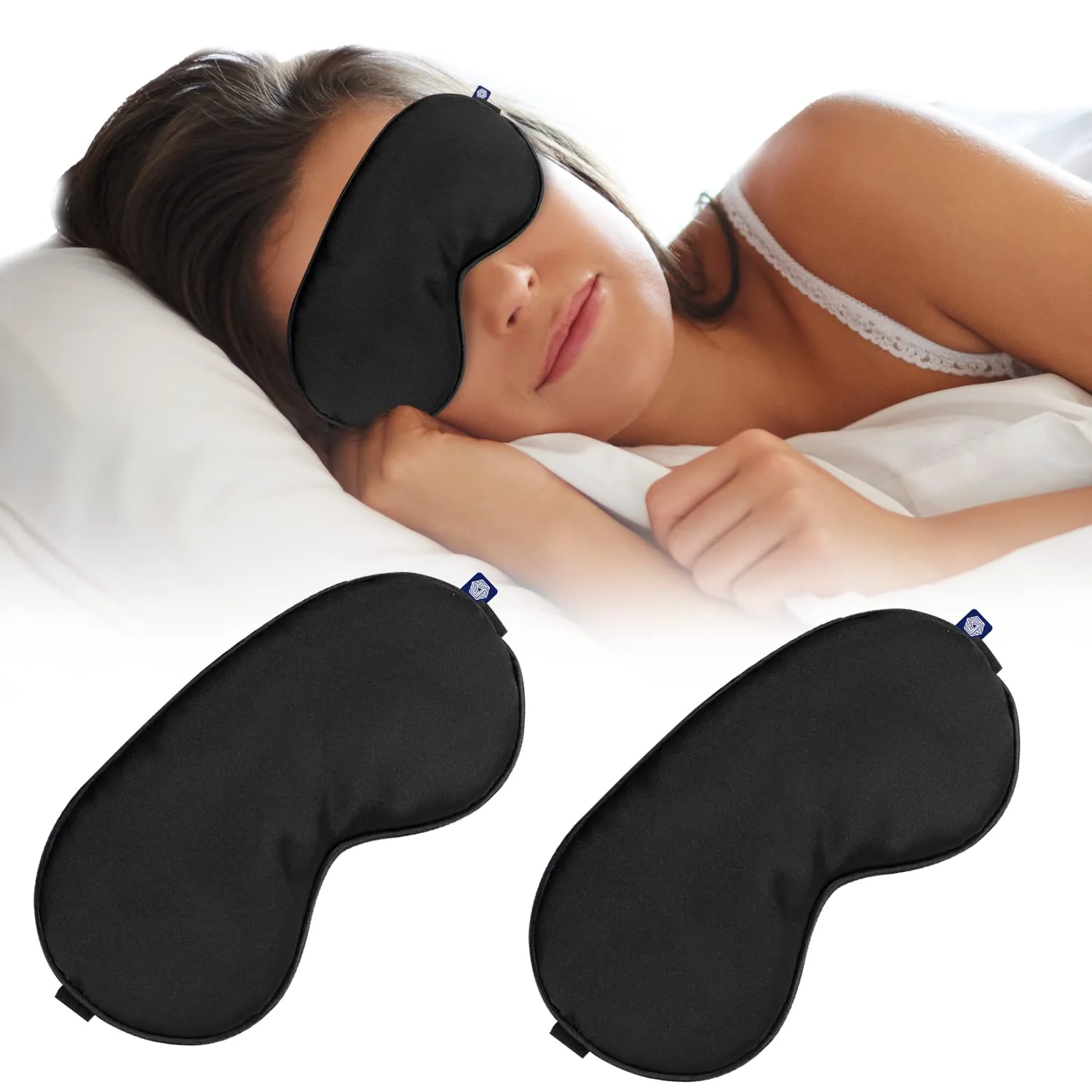 Sleeping Mask - Black - Image 2