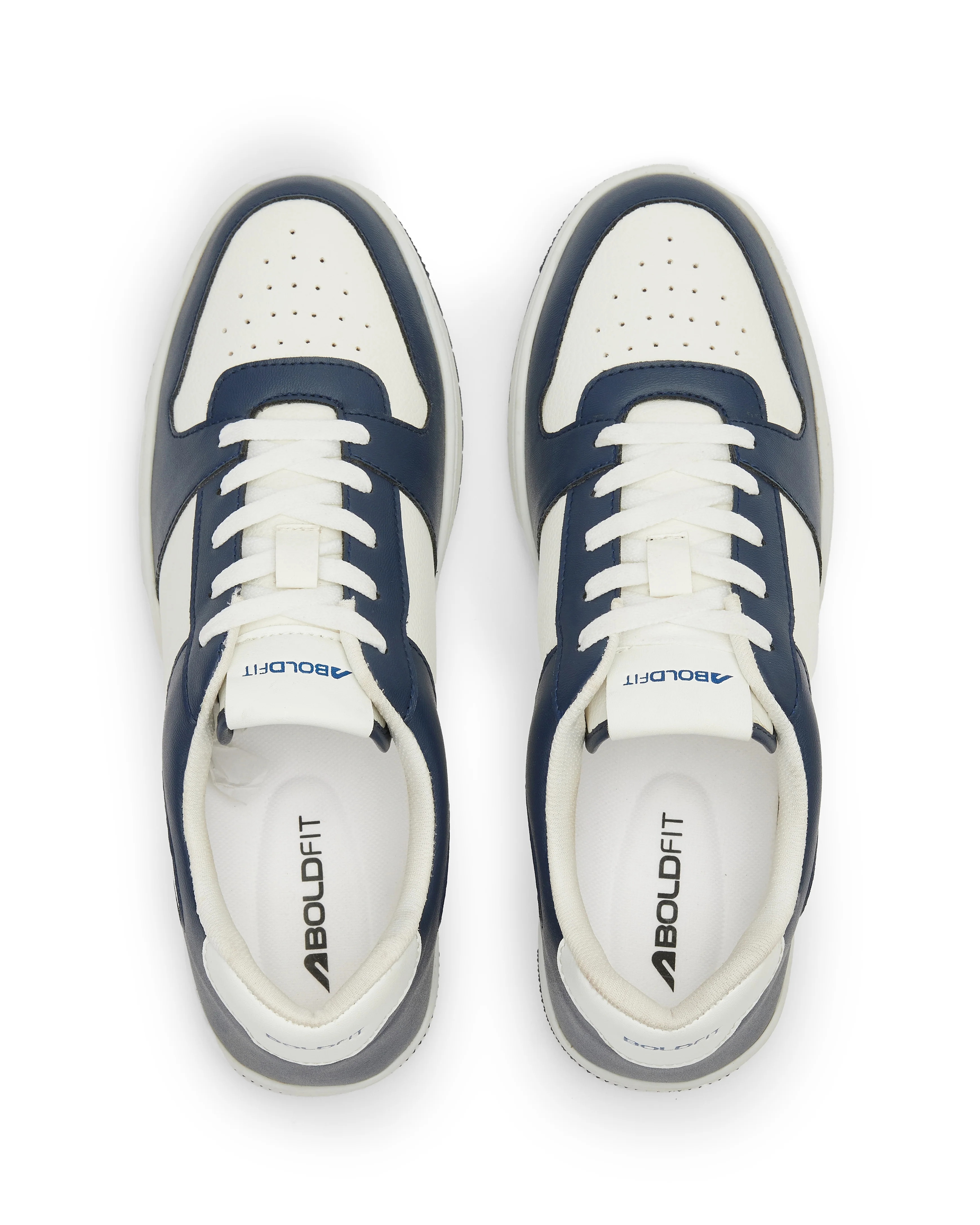 Sneakers shoes for men Zeon Navy White - Image 3