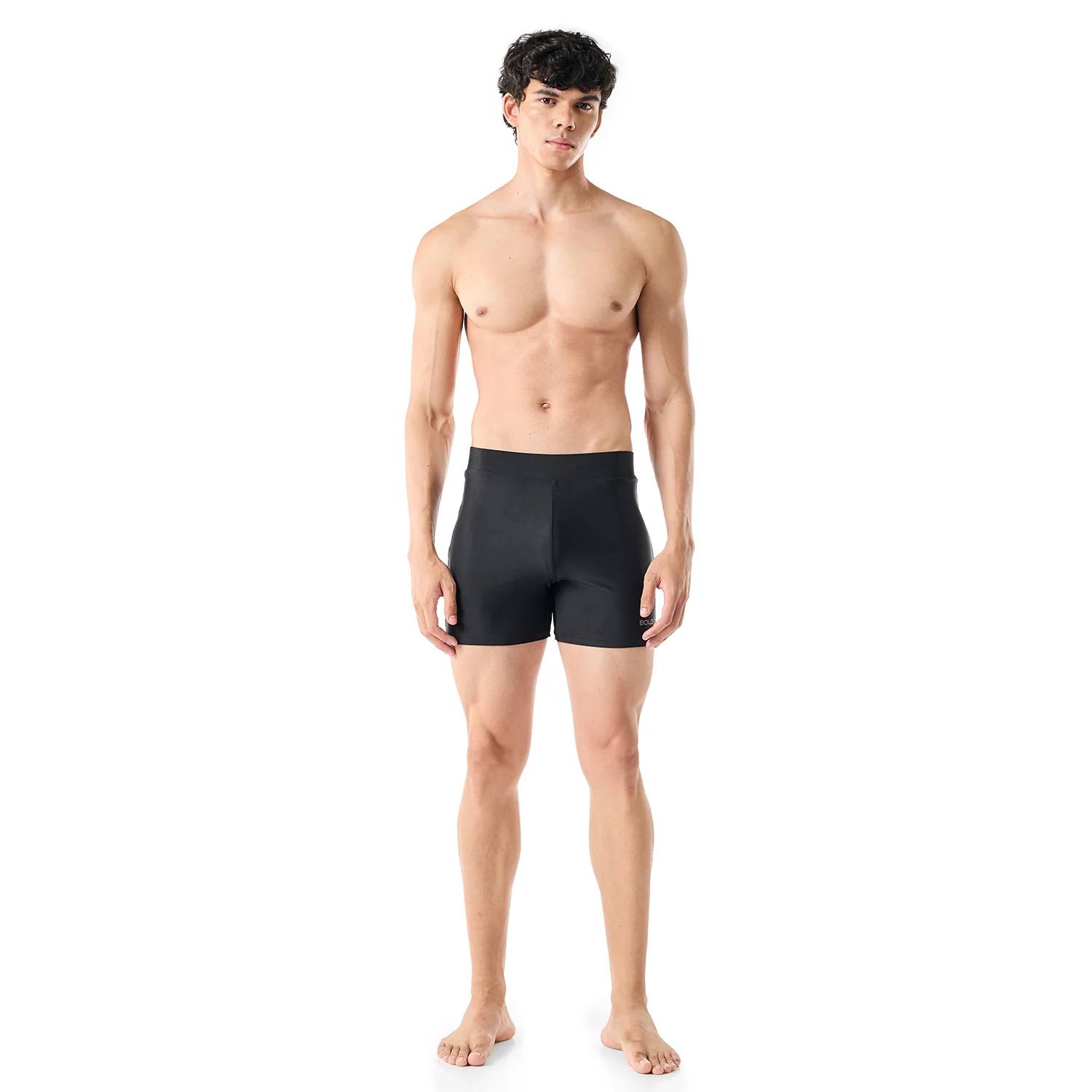 Swim Shorts for Men - Black - Image 4