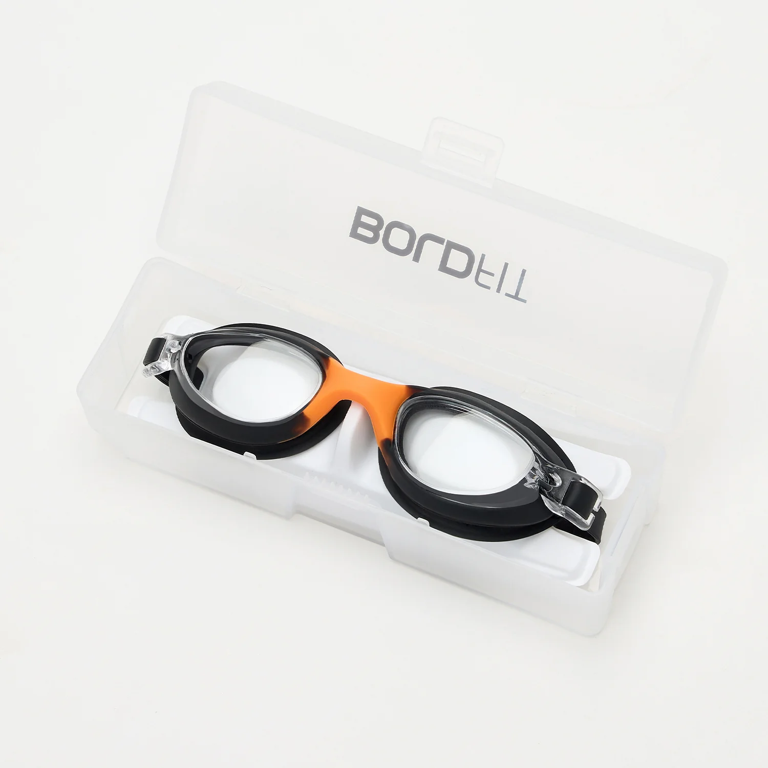 Boldfit Swimming Goggles Black Orange - Image 4
