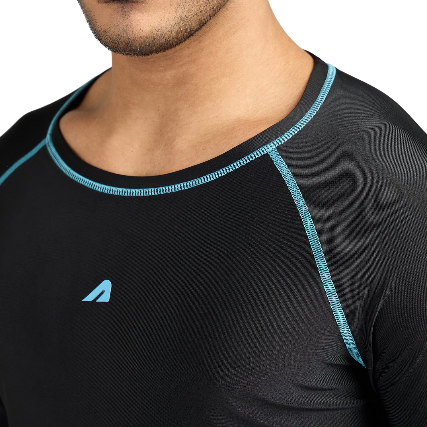 Swimwear Top for Men - Black - Image 3