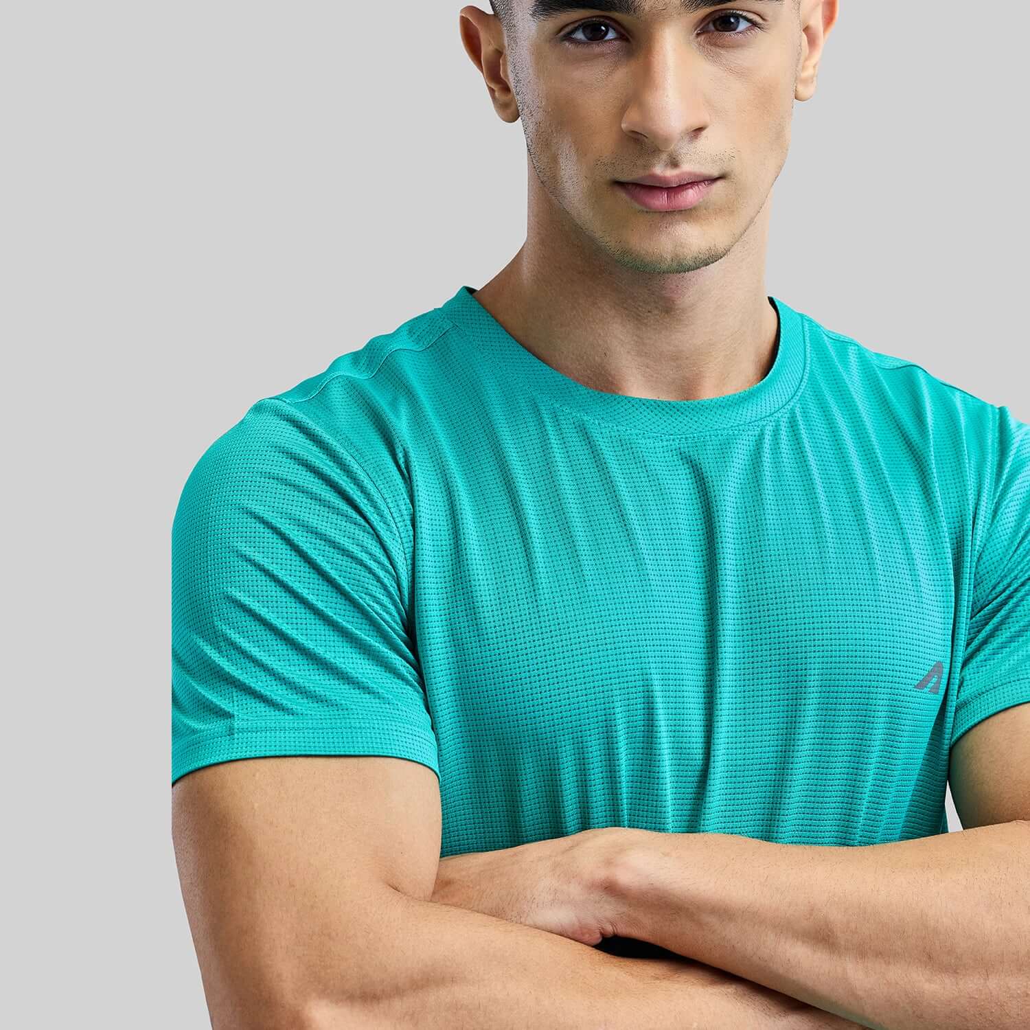Level Up Mens Tee - Mint - Image 4