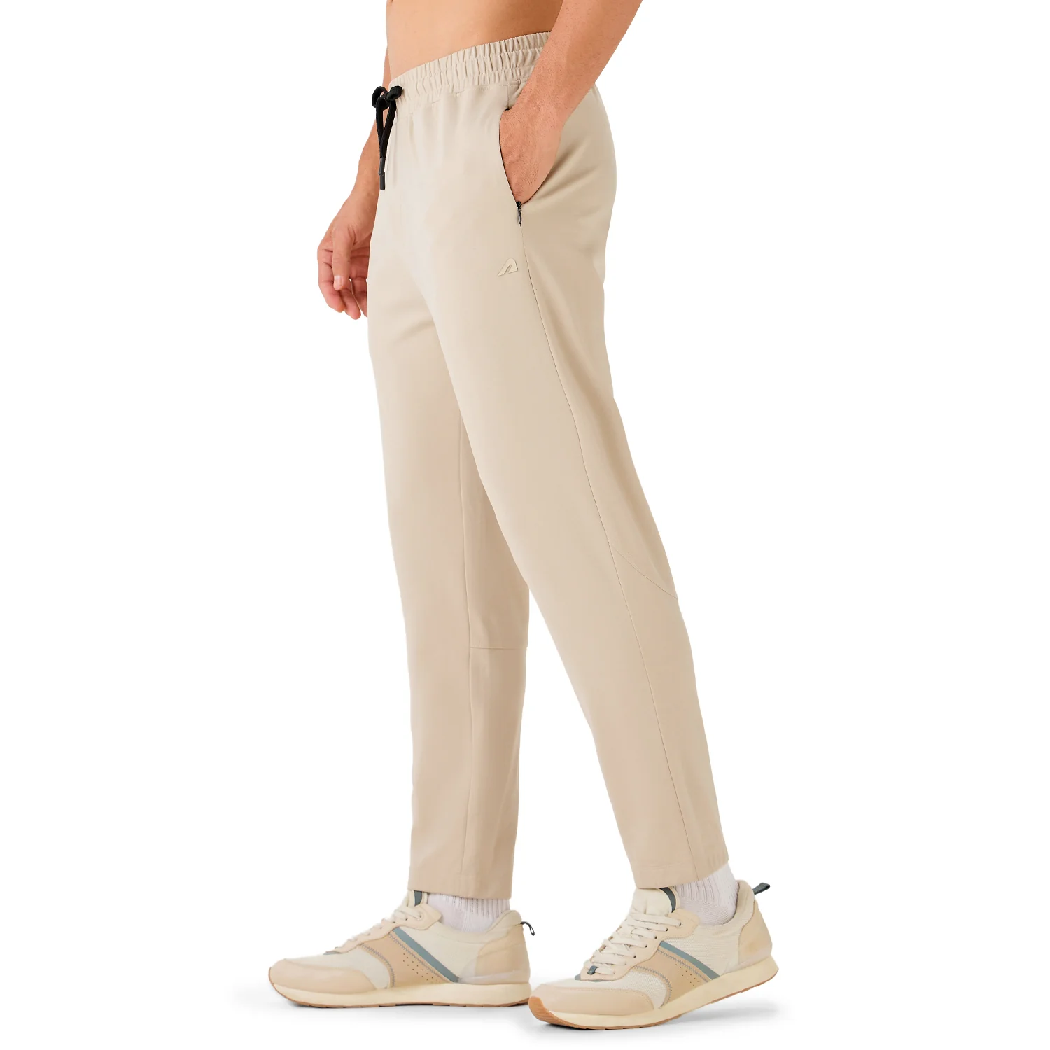 Casual Trackpant for Men - Beige - Image 2