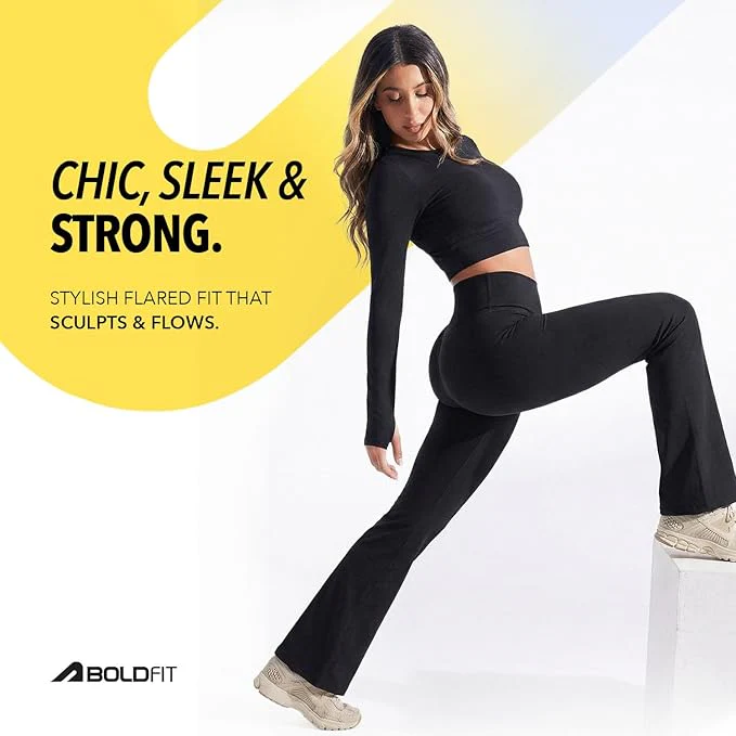 LIMITLESS NYLOFLEX FLARE PANTS - Image 4