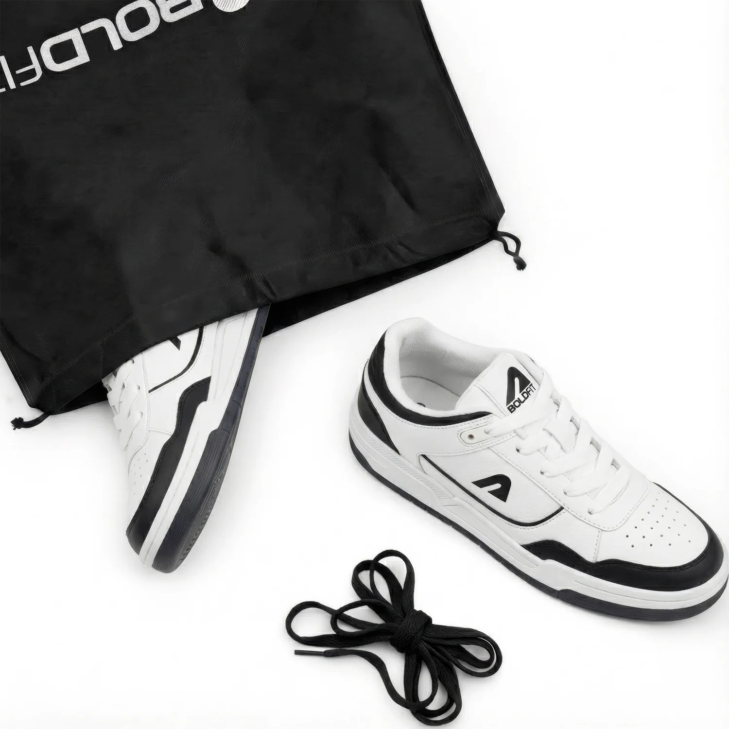 DRIPWAVE WHITE/BLACK WOMEN SNEAKER - Image 11