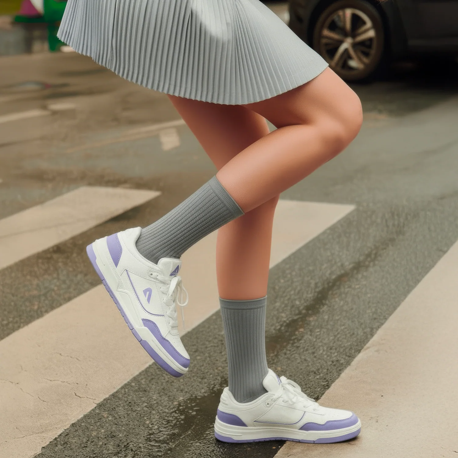 DRIPWAVE LAVENDER BLOOM WOMEN'S SNEAKER - Image 3