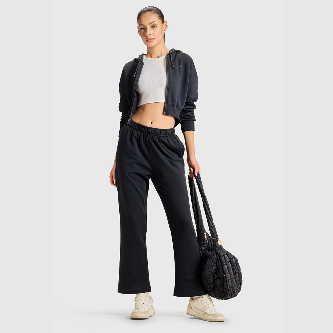 Women Jet Black Jogger - Image 5