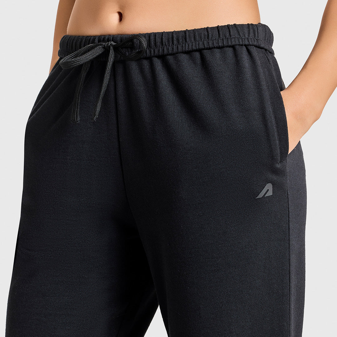 Women Jet Black Jogger - Image 6