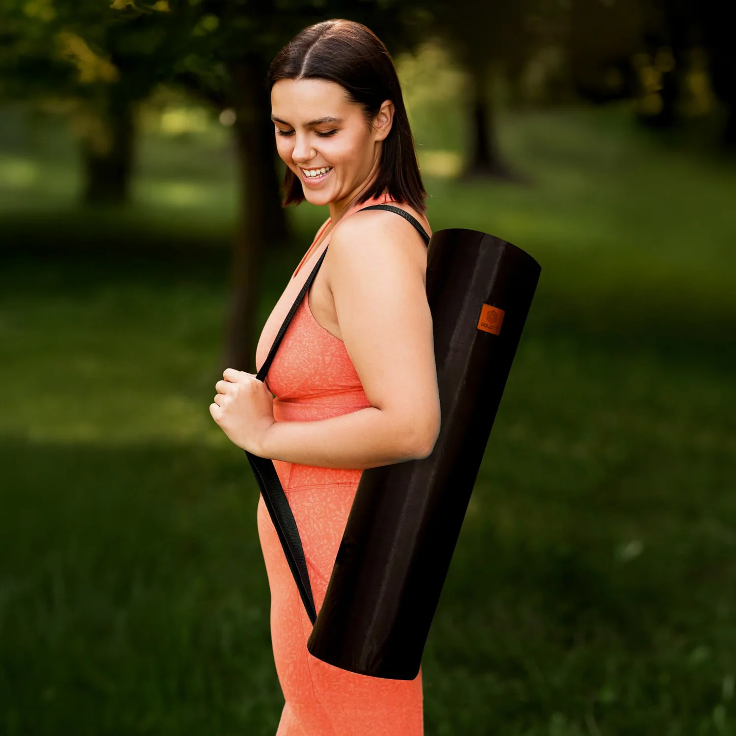 Boldfit Yoga Bag - Black - Image 5