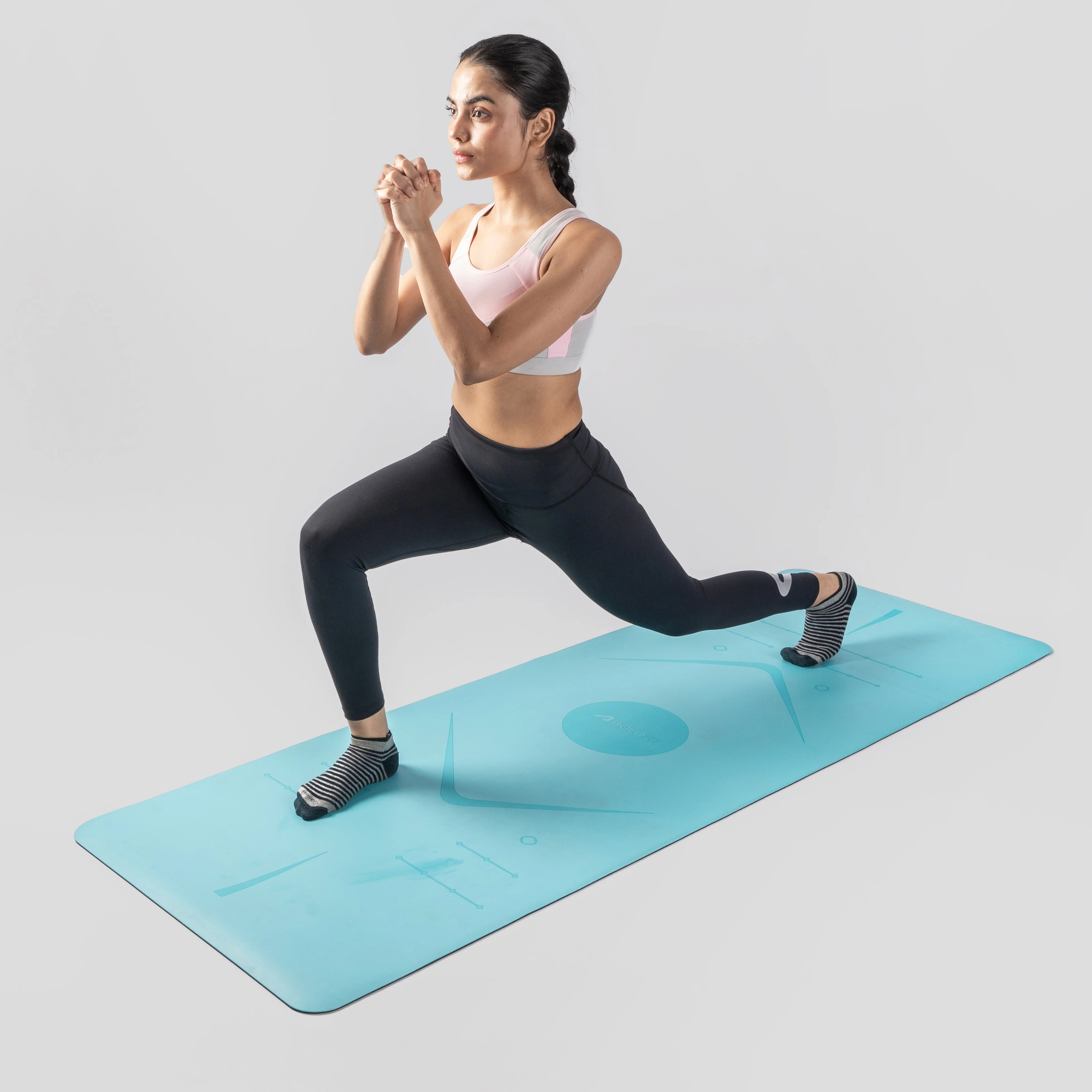 Combat Yoga Mat - Blue - Image 12